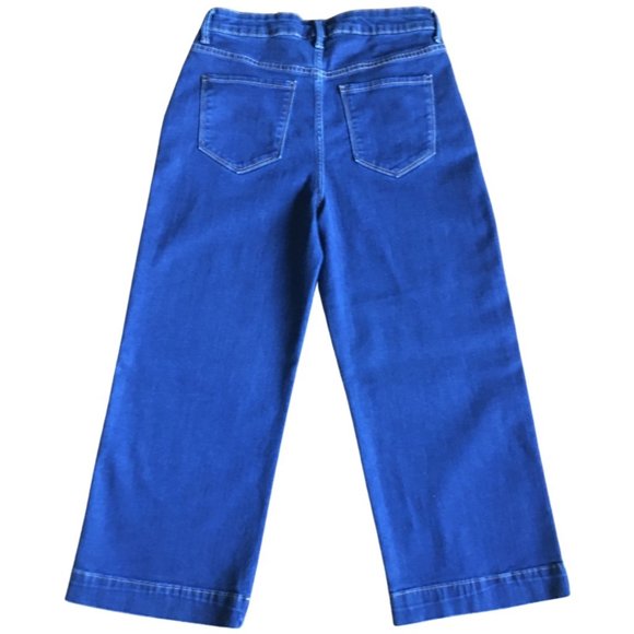 🌸4/$30🌸 High Rise Wide Leg Cropped Jeans - Picture 3 of 7
